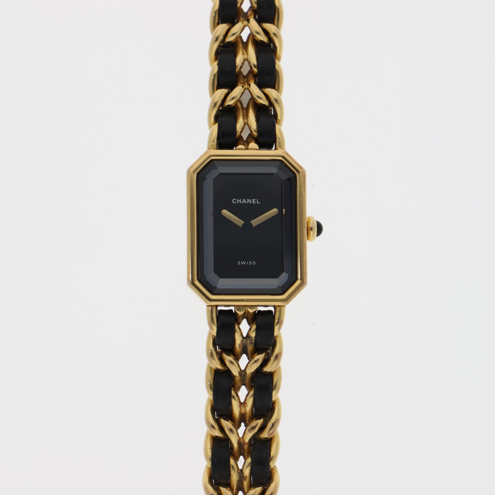 Chanel Premiere L Size H0001 Vintage Watch Black Gold Chanel Premiere L size for $1,680 for sale from a Trusted  main image 3