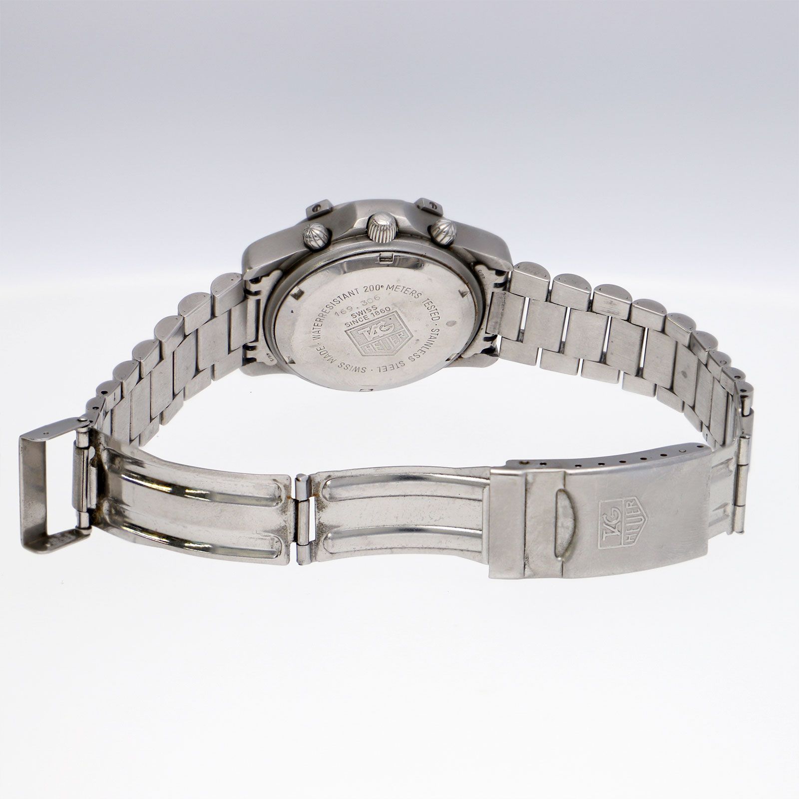 TAG HEUER 2000 Professional シリーズ 169.306 TAG HEUER 169.306 2000 Series Professional black SS QZ | eBay