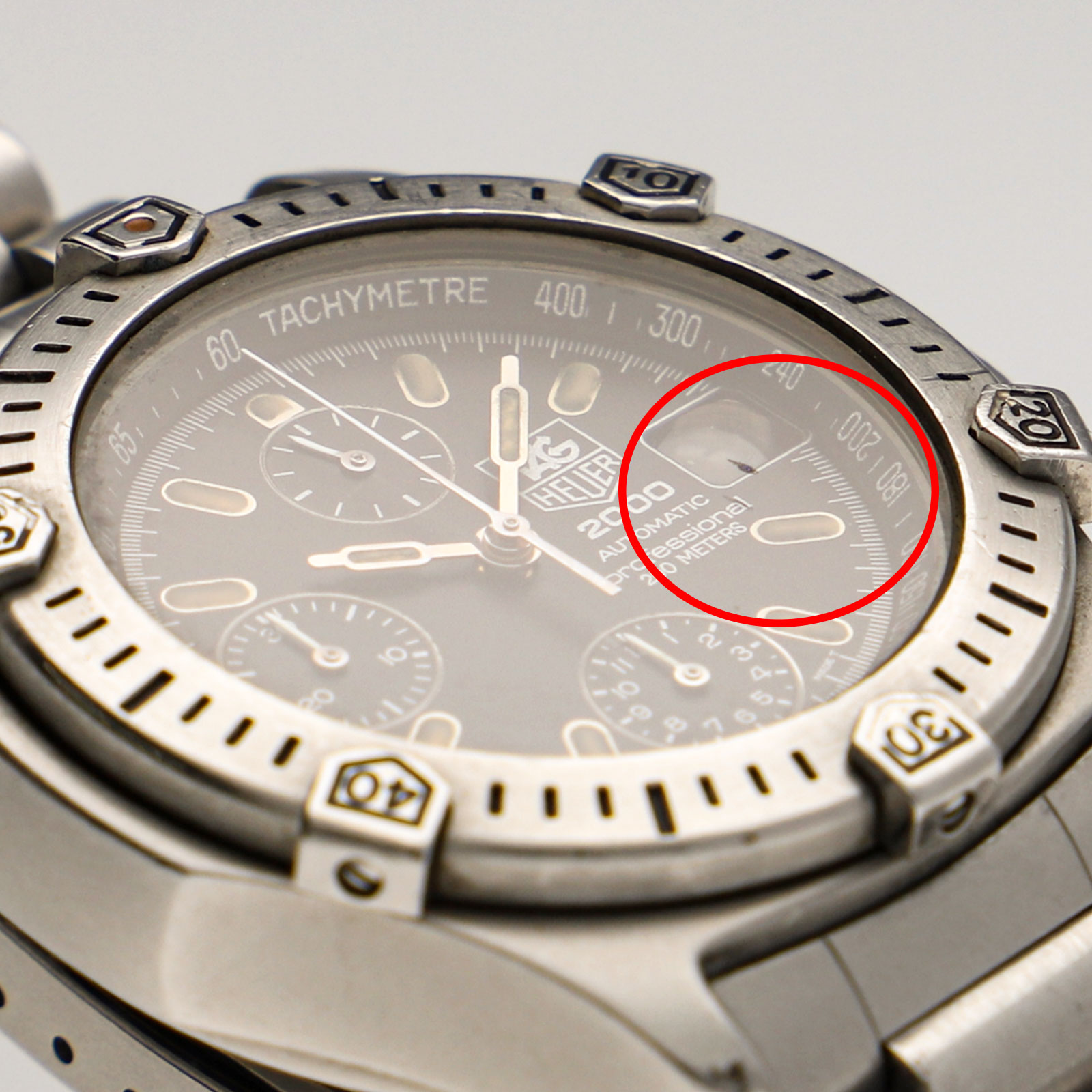 TAG HEUER 2000 Professional シリーズ 169.306 TAG HEUER 169.306 2000 Series Professional black SS QZ | eBay
