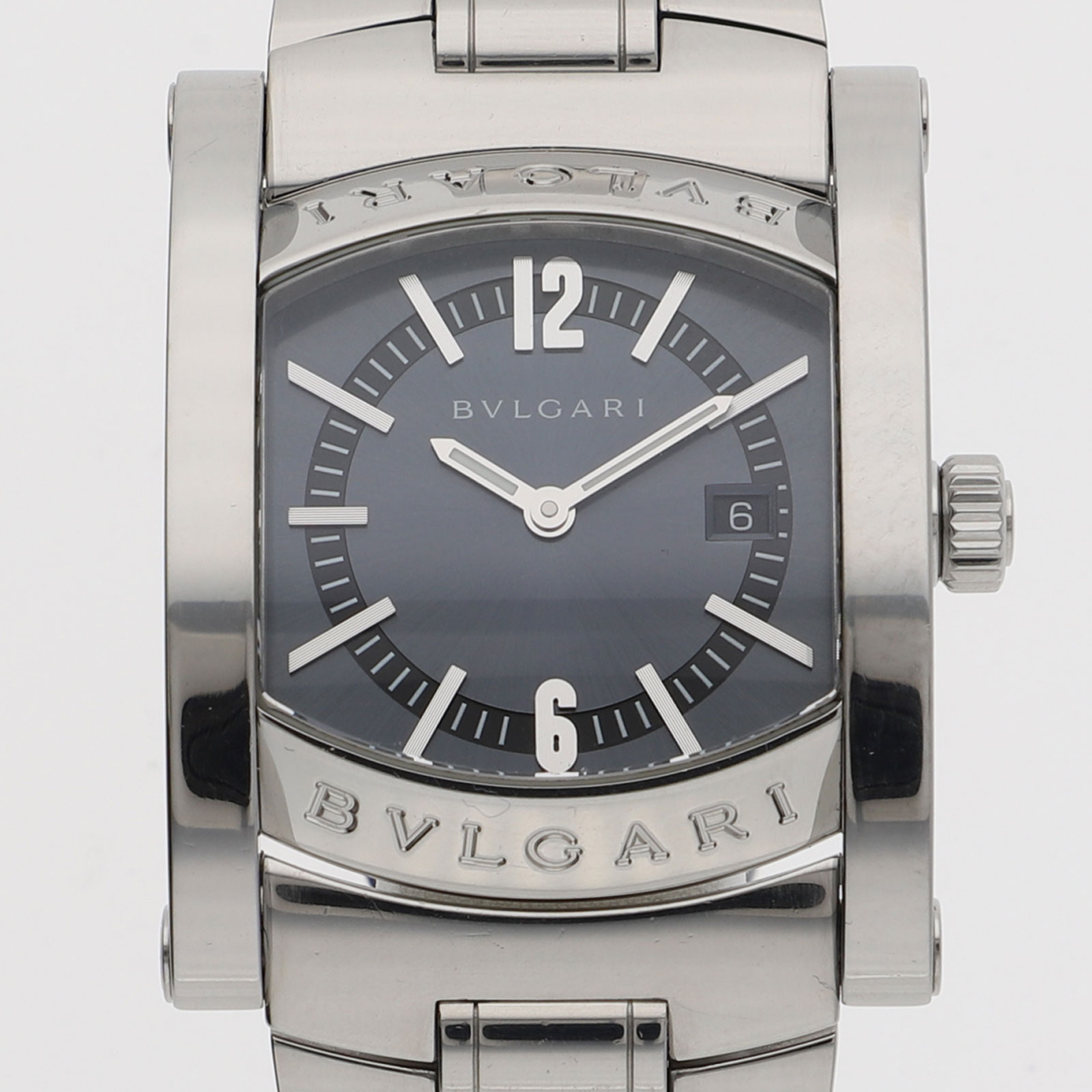 BVLGARI　AA39S BVLGARI AA39S Assioma WATCH Navy SS QZ | eBay