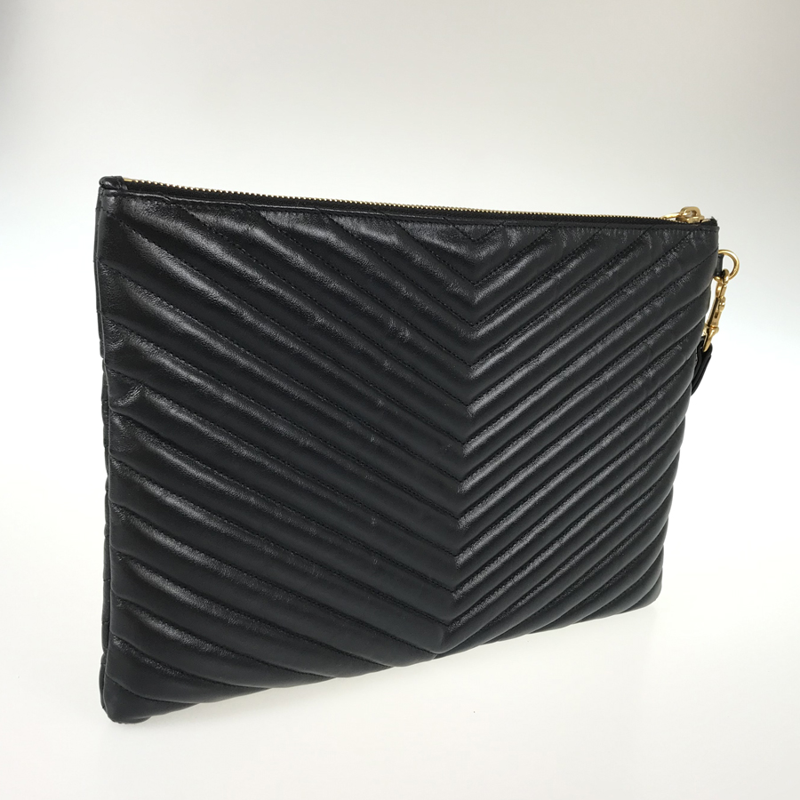 SAINT LAURENT PARIS｜CLUTCHES (440222 CWU01 1000) SAINT LAURENT 440222 CWU01 1000 Clutch bag | eBay