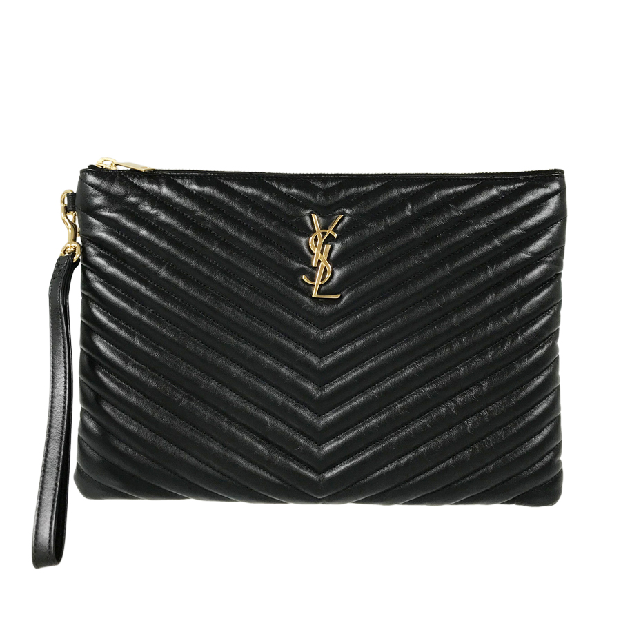 SAINT LAURENT PARIS|CLUTCHES (440222 CWU01 1000) SAINT LAURENT 440222 CWU01 1000 Clutch bag | eBay