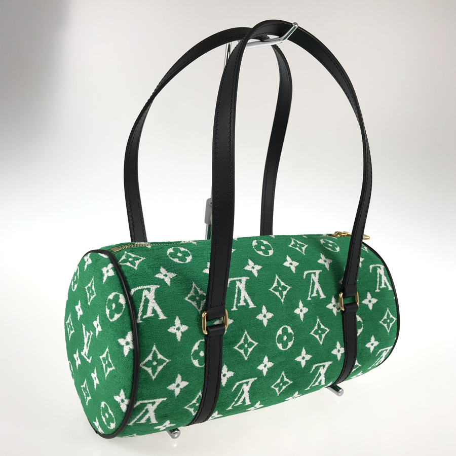全国送料無料の通販 LOUIS VUITTON Monogram Jacquard velvet Papillon 26 M46206 バッグ