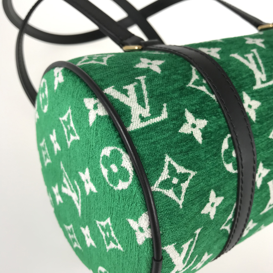 LOUIS VUITTON Monogram Jacquard velvet Papillon 26 M46206 LOUIS VUITTON Monogram Jacquard velvet Papillon 26 M46206