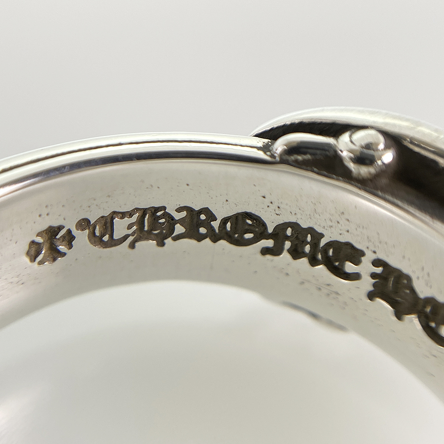 ★クロムハーツ★ Belted Belt Oval Logo Silver Ring CHROME HEARTS Belted Oval Silver Ring | eBay