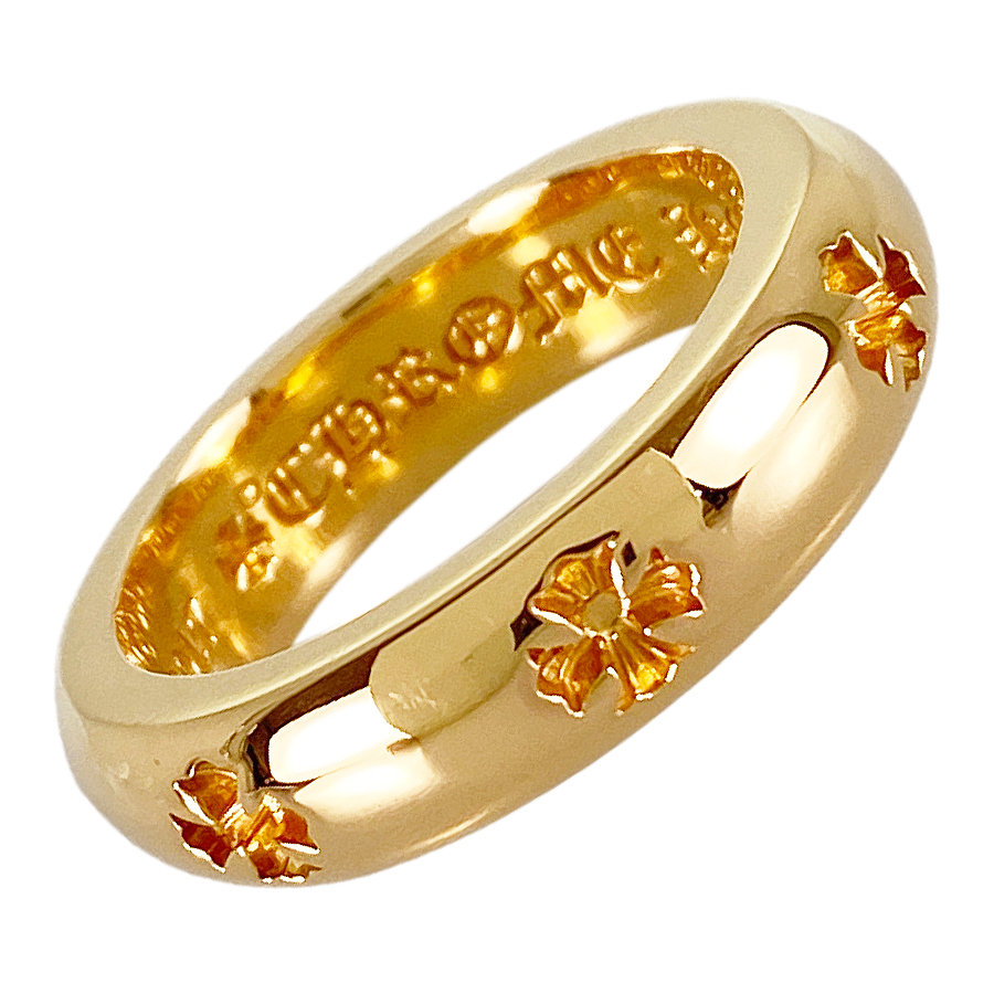 ネ*ー様 最終オークション‼️Chrome Hearts ゴールド リング21号 fke-7431913140001-w.jpg