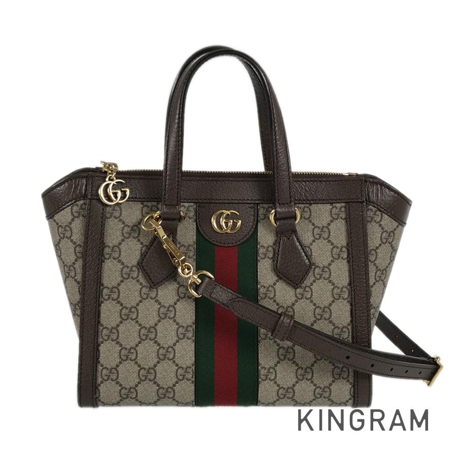 GUCCI GG Supreme Ophidia small 735382 PVC Tote bag | eBay