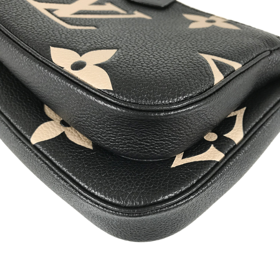 LOUIS VUITTON Monogram Empreinte Bicolor Multi Pochette