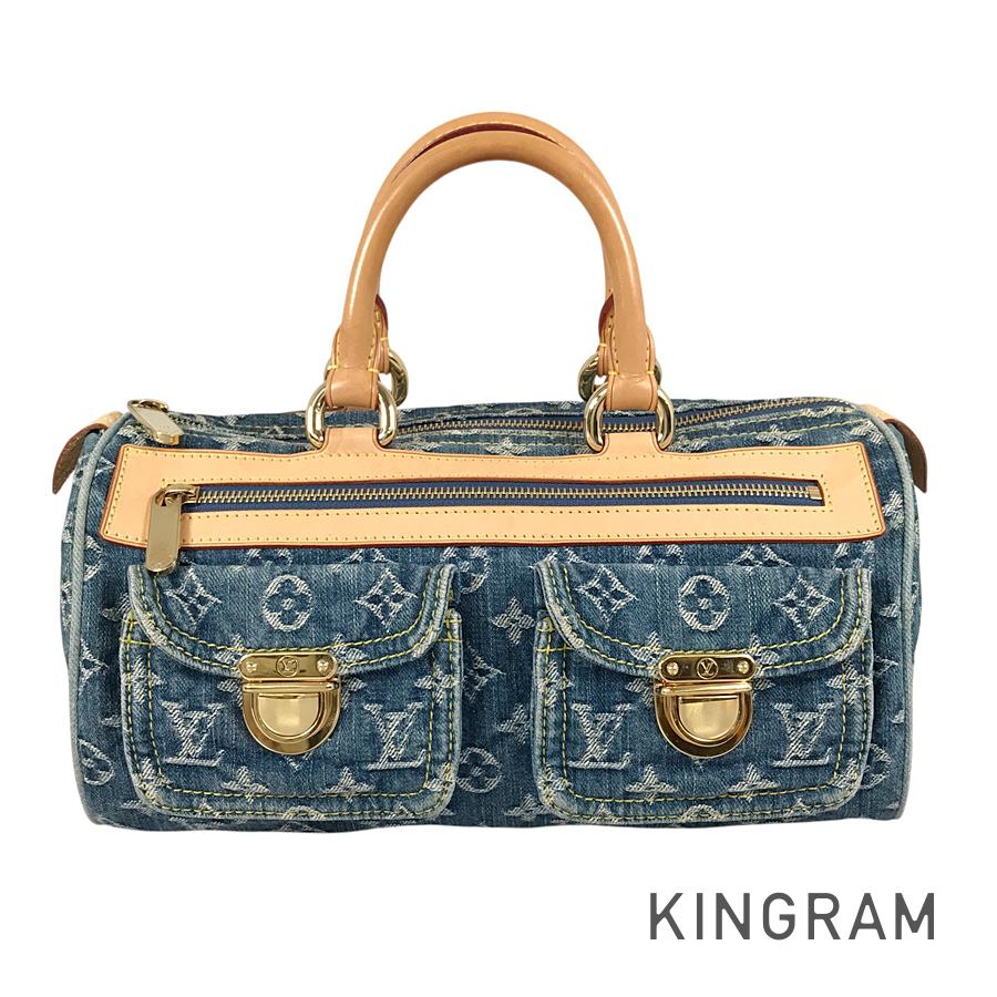 LOUIS VUITTON Monogram Denim Neo Speedy M95019 Hand bag | eBay