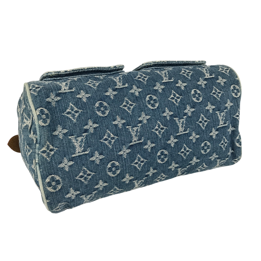 LOUIS VUITTON Monogram Denim Neo Speedy M95019 Denim Hand bag | eBay