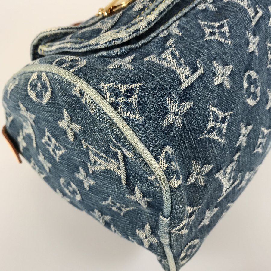 LOUIS VUITTON Monogram Denim Neo Speedy M95019 Denim Hand bag | eBay