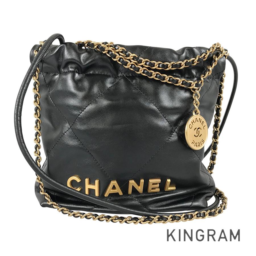 CHANEL Chanel 22 mini AS3980 Leather Shoulder bag | eBay