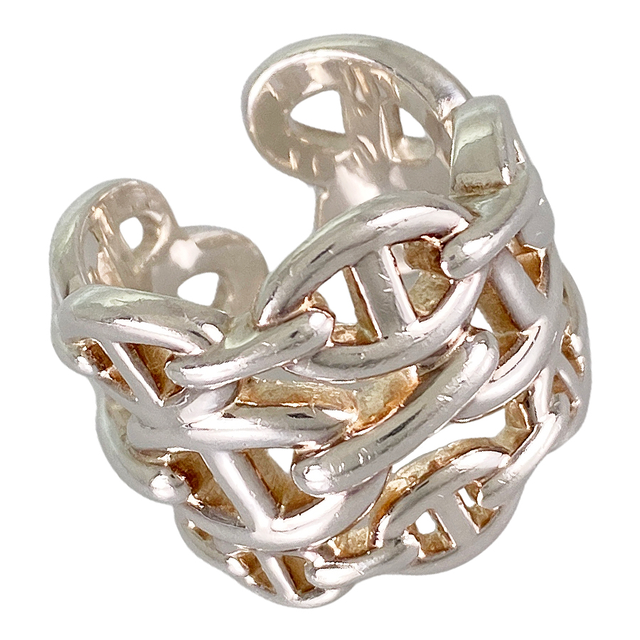 Hermes diamonds Chaine d'ancre Divine ring【関税込】 Chaine d'ancre Divine ring, small model | Hermès USA