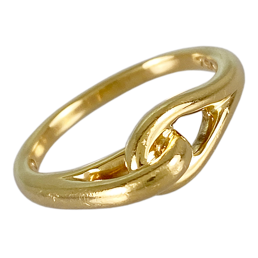 chieko+ knot ring ゴールド Mixed Knot Ring