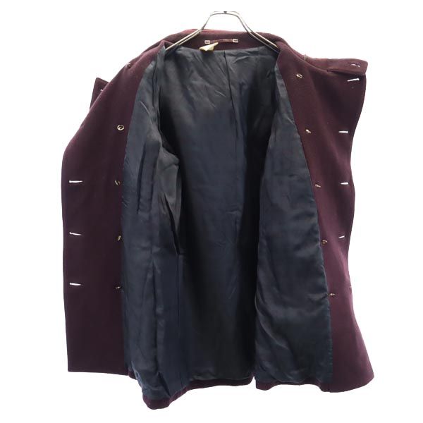 N.HOOLYWOOD Made in Japan Wool Blend Hooded Jacket 38 Bordeaux