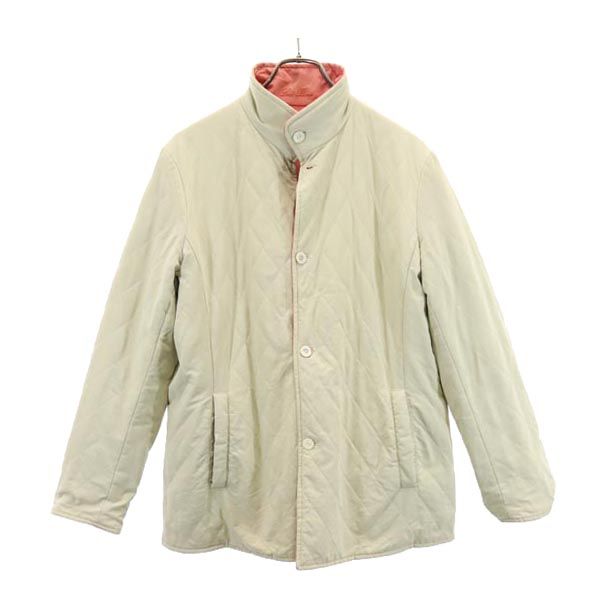 Loro Piana made in Italy reversible Quilted jacket 46 Salmon pink