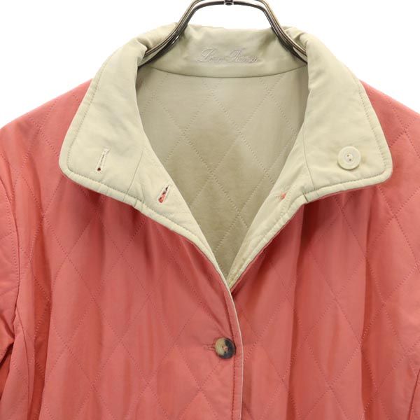 その他 bob-97 Loro Piana made in Italy reversible Quilted jacket 46 Salmon pink