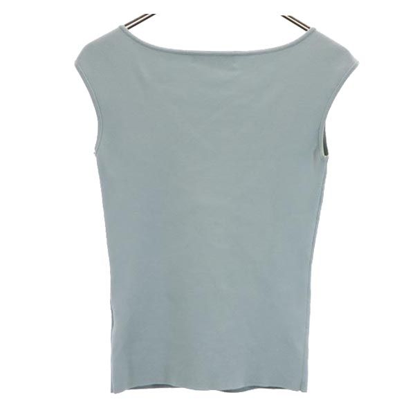 Used FOXEY No sleeve Cut 38 Blue x gray Women | eBay