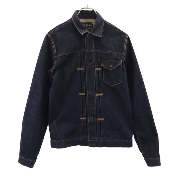 KURO made in Japan Long sleeve Denim Trucker Jacket Men's | eBay