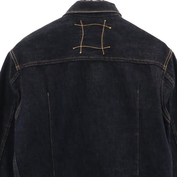 KURO made in Japan Long sleeve Denim Trucker Jacket Men's | eBay