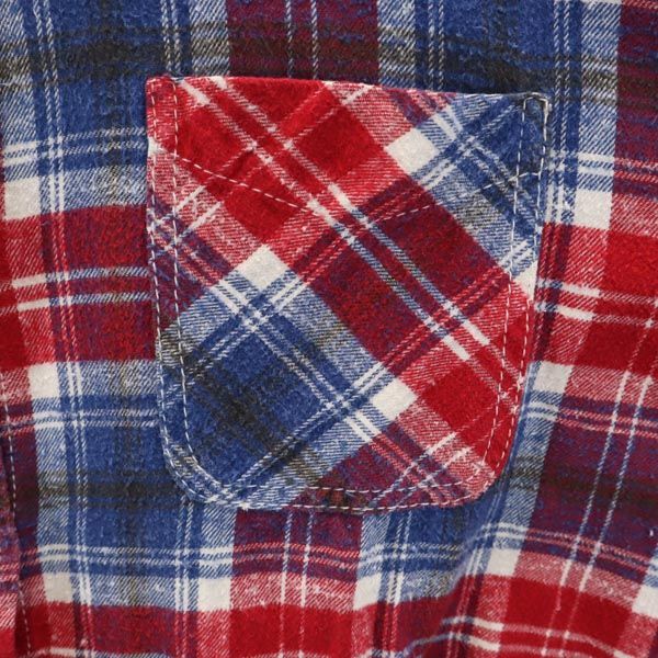 Ron Herman - RH tops． RH Vintage vintage Check Pattern Long sleeve Flannel shirt S