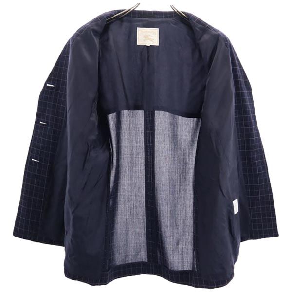 Burberrys 90s Old Sanyo Shokai Wool Check Pattern Skirt suit