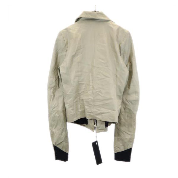 EKAM Sheepskin leather jacket L Light gray Sheep leather Women