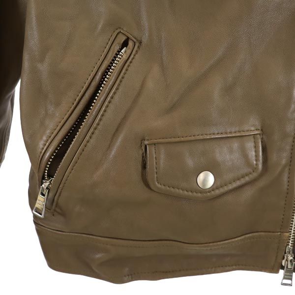 PUBLIC TOKYO Made in Japan Sheepskin Riders jacket 1 Brown Sheep