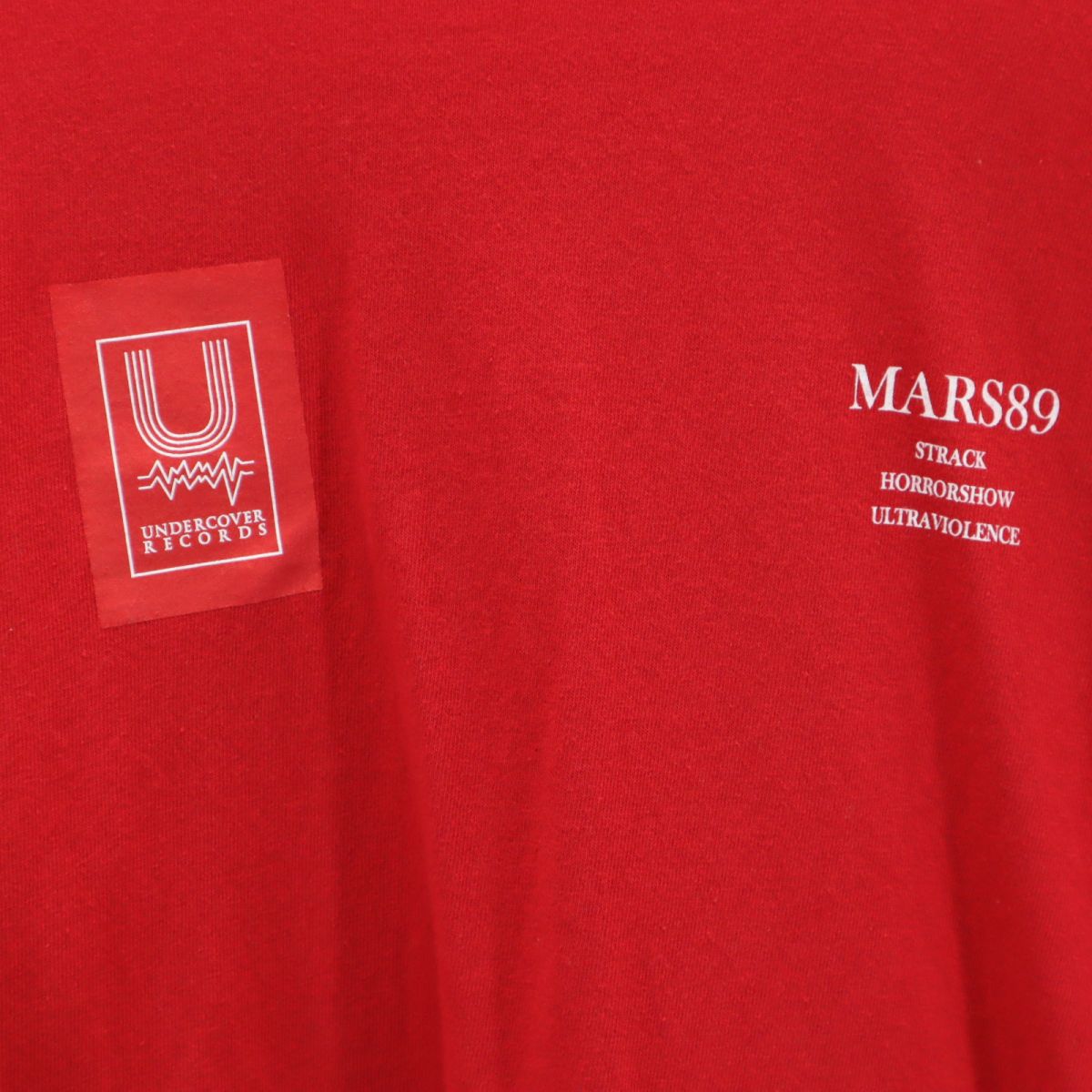 UNDER COVER 変形 design shirt red UNDER COVER 変形 design shirt red - メルカリ