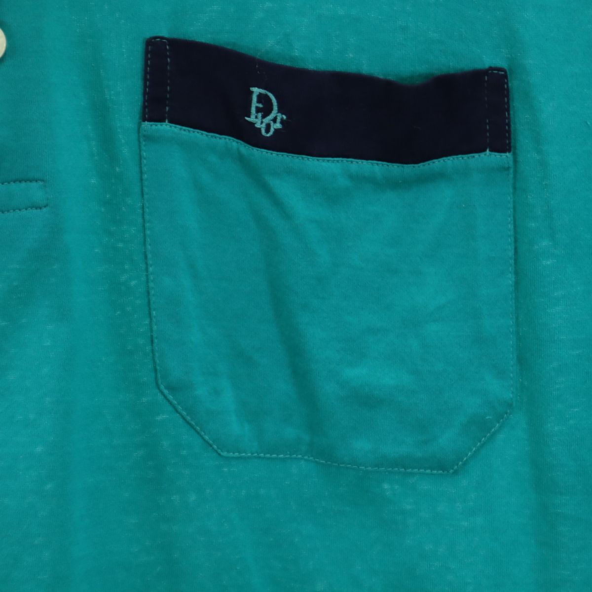 Christian Dior 80s Made in Italy Vintage Short sleeve Polo shirt L