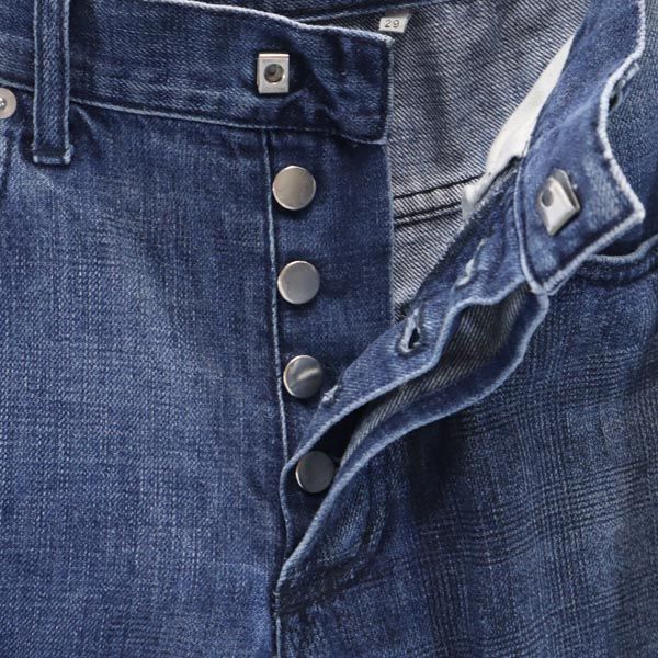 Dior made in Italy Straight denim pants W29 Button fly jeans Men's