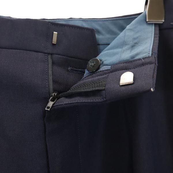 Burberrys 90s wool Slacks pants 79 Navy Men's | eBay