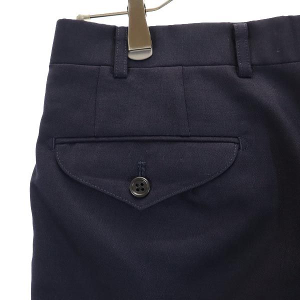 Burberrys 90s wool Slacks pants 79 Navy Men's | eBay