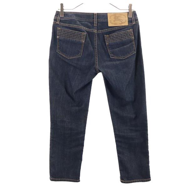 BURBERRY Sanyo Shokai Made in Japan cropped Denim pants 36 Indigo  display picture 1