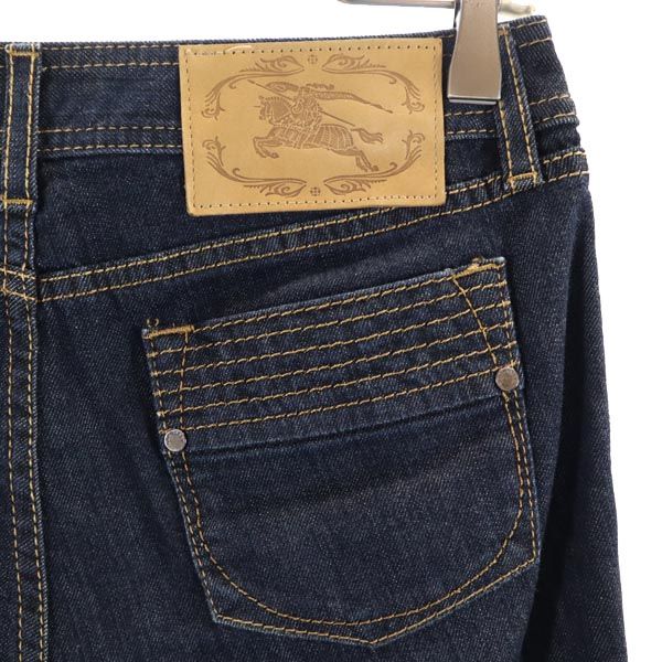 BURBERRY Sanyo Shokai Made in Japan cropped Denim pants 36 Indigo  display picture 1
