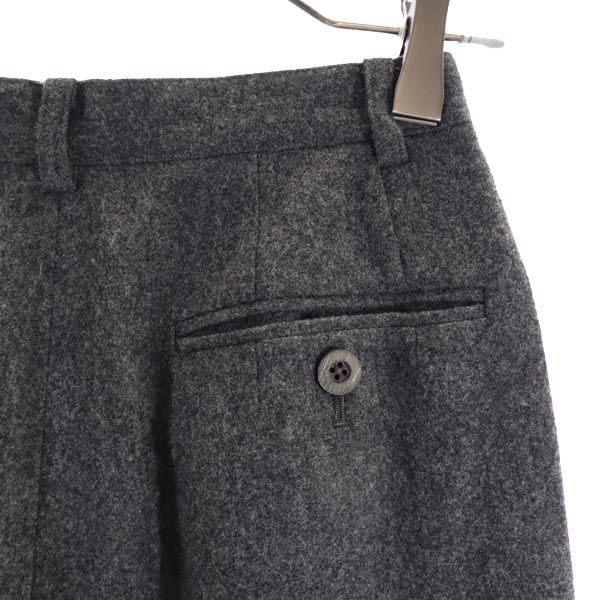 パンツ 90s Burberrys wool wide straight slacks Burberrys 90s Old Wool Slacks pants 7 gray Women | eBay