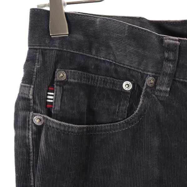 BURBERRY BLACK LABEL Sanyo Shokai Corduroy pants 73 gray