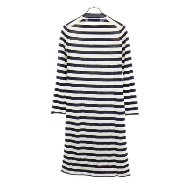 COMME des GARÇONS border knit COMME des GARCONS Border Pattern Long sleeve knit one piece