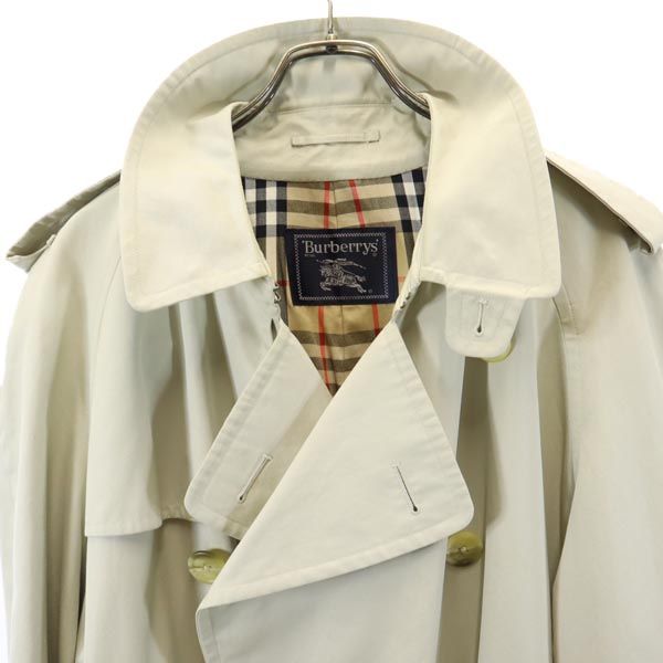 菅田将暉さん着用同型【80年代】 Burberrys Trench Coat 80s'〜Burberry trench coat 着丈 110cm 身幅 61cm 裄丈 85cm