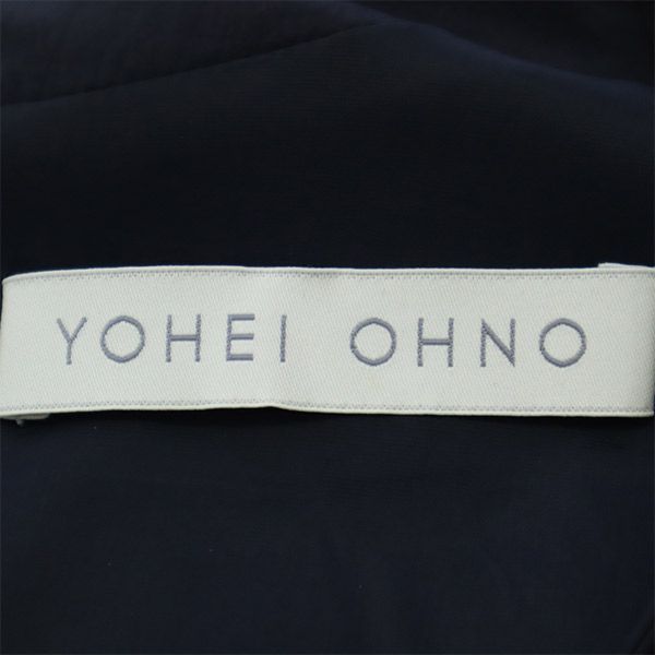 YOHEI OHNO made in Japan Long sleeve Long dress OS Navy