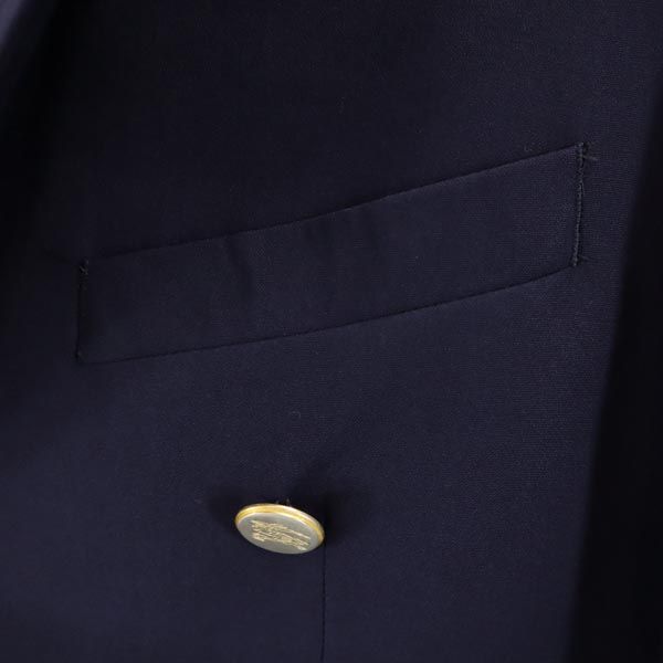 Burberrys 90s Old USA made double tailored jacket Navy Men's
