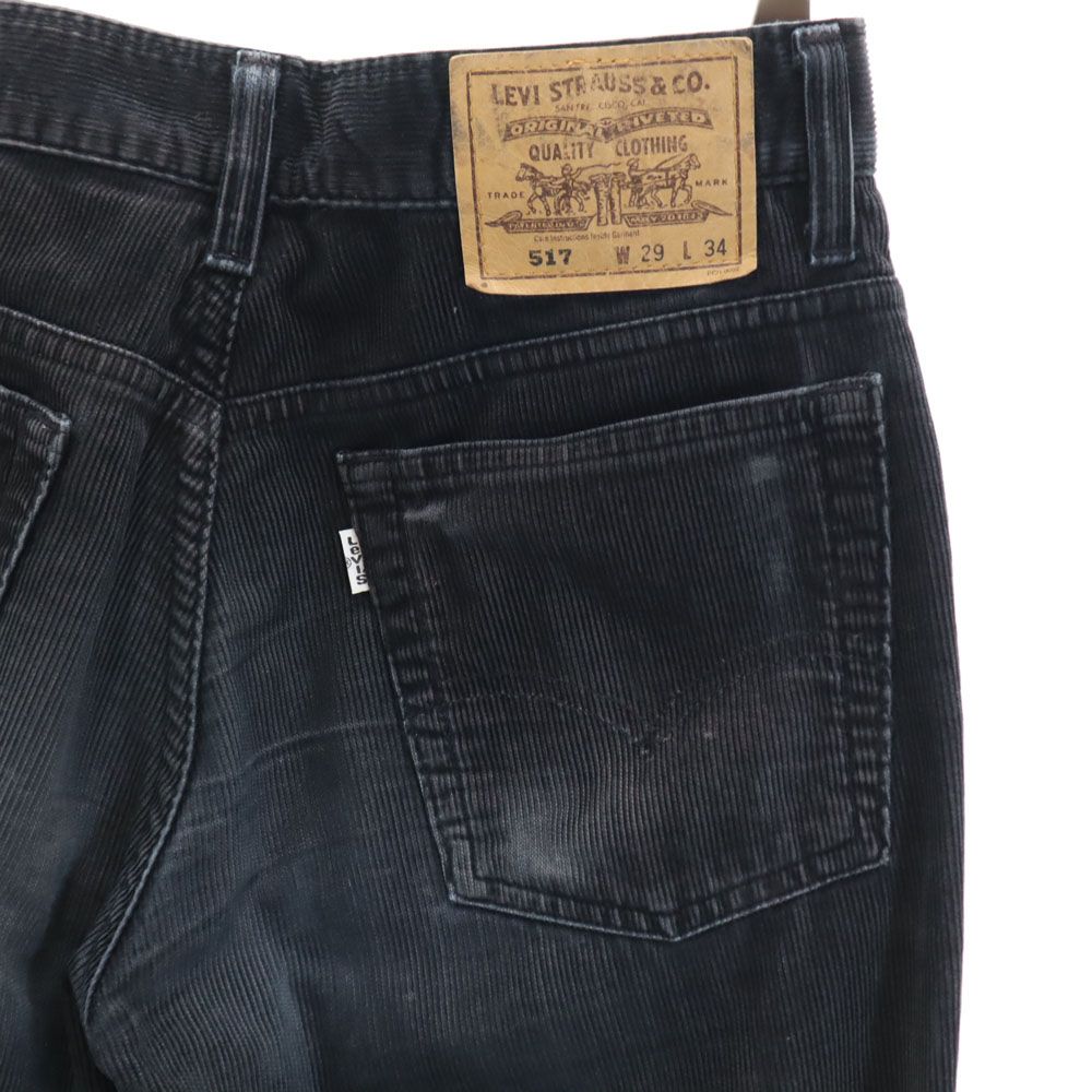 Levi's 90s Made in Japan 517 Corduroy pants W29 black Men's | eBay