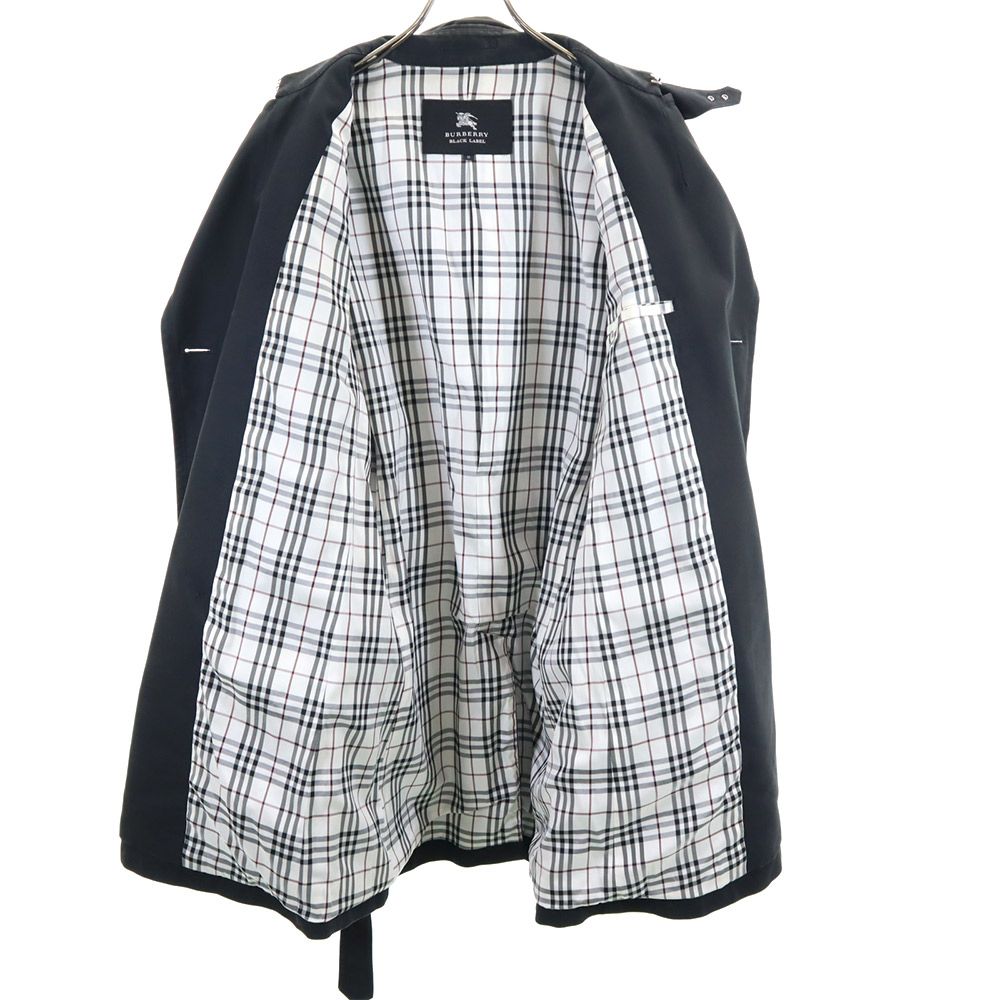 BURBERRY BLACK LABEL Sanyo Shokai Made in Japan trench coat M