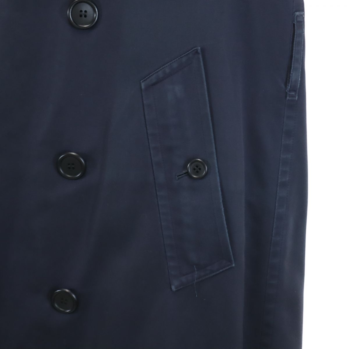 Burberrys 90s 80s Made in England Old trench coat Navy system