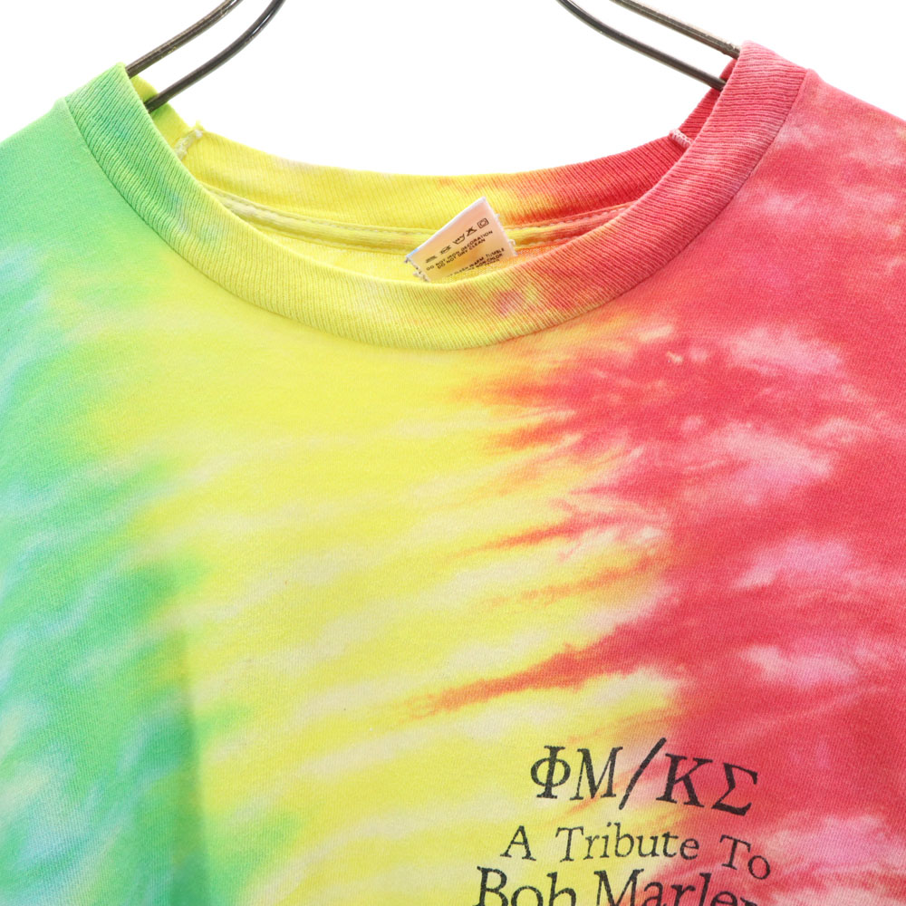 Used FRUIT OF THE LOOM 90s Made in USA Tie dye Short sleeve bob