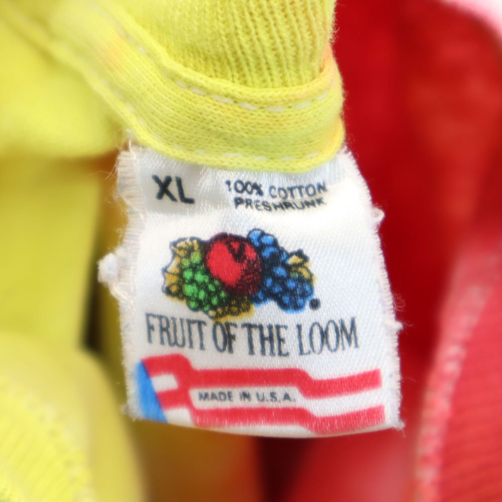 Used FRUIT OF THE LOOM 90s Made in USA Tie dye Short sleeve bob