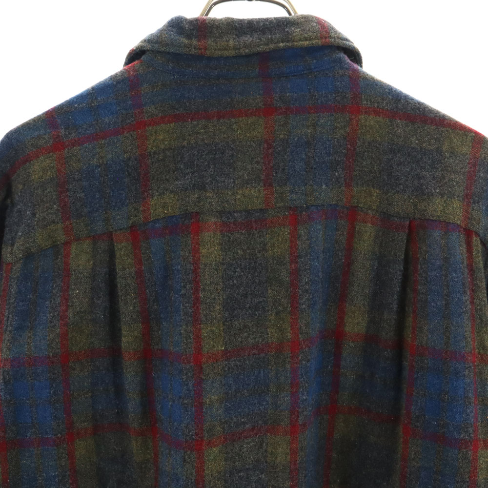 1960's TOWN CRAFT チェック コットン フランネルガウン TOWNCRAFT 60s Made in Japan Wool Blend Flannel Vintage Check