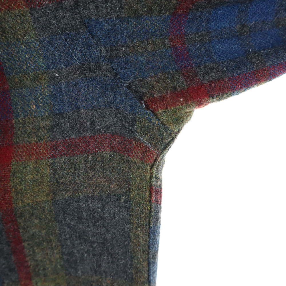 1960's TOWN CRAFT チェック コットン フランネルガウン TOWNCRAFT 60s Made in Japan Wool Blend Flannel Vintage Check