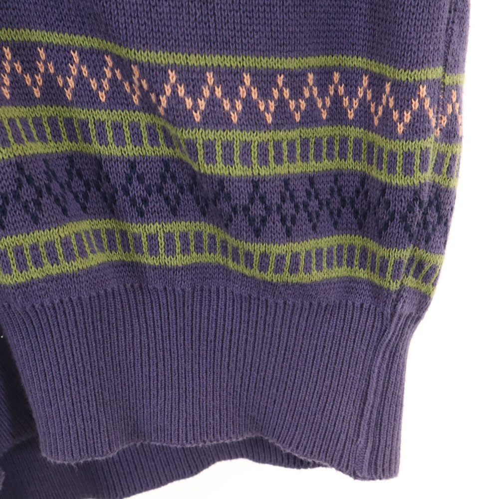 Christian Dior SPORTS 90s Old Cotton Knit Long sleeve V neck