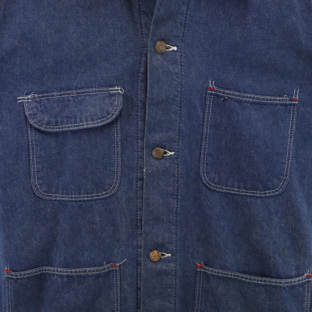 BLUE BELL 60s 70s Vintage Wrangler denim Coverall 46 Blanket